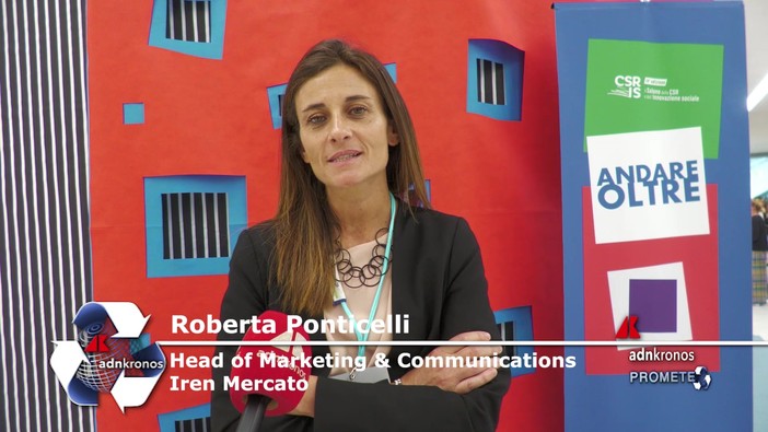 Salone Csr 2026: Ponticelli (Iren Mercato), 'nostra mission è creare consapevolezza clienti per ottimizzare consumi' Salone Csr 2026: Ponticelli (Iren Mercato), 'nostra mission è creare consapevolezza clienti per ottimizzare consumi'