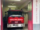 Garessio, cavo elettrico sfiamma in centro paese: intervengono i Vigili del Fuoco