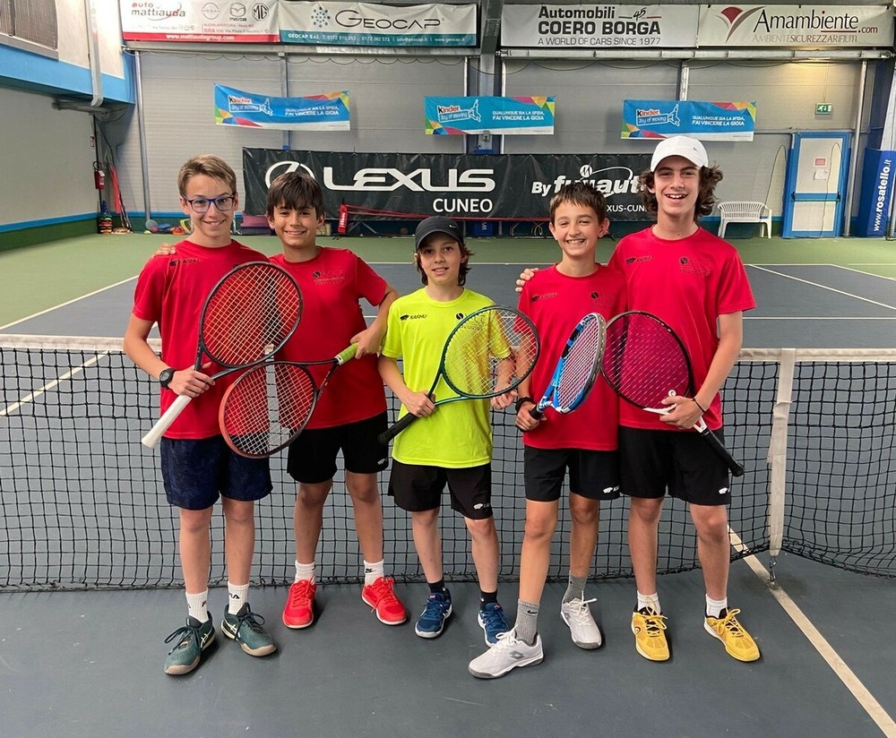 TENNIS / L'U12 della VTT Lagnasco si qualifica alla fase di macroarea TENNIS / L'U12 della VTT Lagnasco si qualifica alla fase di macroarea