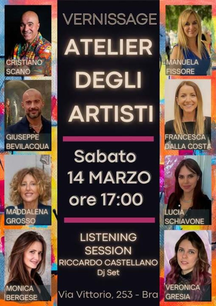 L’Atelier artistico di Bra fa l’upgrade con più artisti e più opere da scoprire