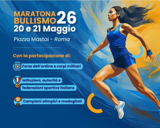 Torna la Maratona Bullismo 2026, due giorni tra testimonianze, sport e cultura Torna la Maratona Bullismo 2026, due giorni tra testimonianze, sport e cultura