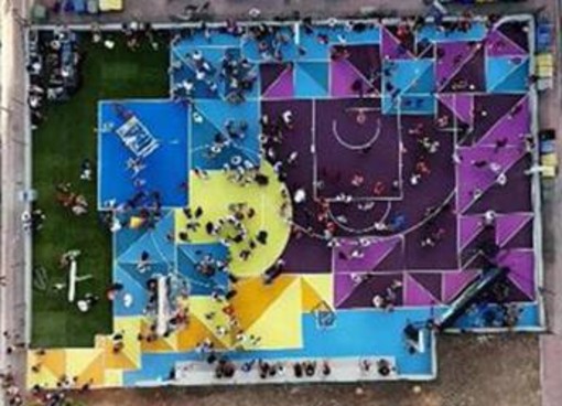 Trapani, l'ass. Genco all’inaugurazione dell’area di sport Illumina: "Da zona trascurata a spazio aggregativo per famiglie'