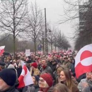 Groenlandia, in migliaia a Copenaghen contro Trump. C'è anche delegazione del Congresso Usa Groenlandia, in migliaia a Copenaghen contro Trump. C'è anche delegazione del Congresso Usa