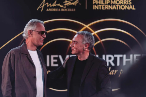 Philip Morris International e Bocelli lanciano il progetto “Believe. Further” Philip Morris International e Bocelli lanciano il progetto “Believe. Further”