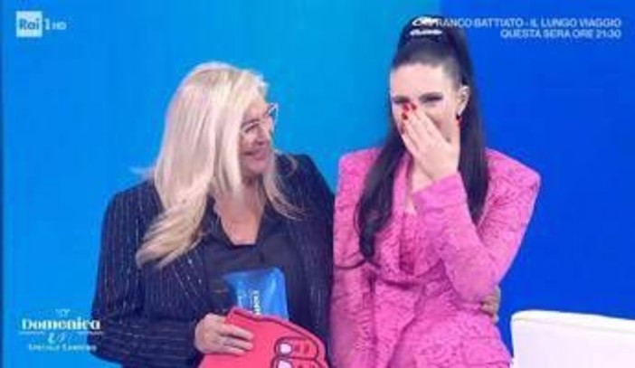 Ditonellapiaga in lacrime: "Non pensavo nemmeno di arrivare a Sanremo" Ditonellapiaga in lacrime: "Non pensavo nemmeno di arrivare a Sanremo"