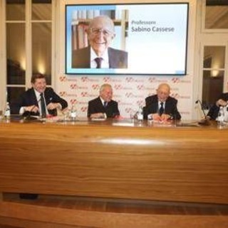 Premi, il Catricalà 2025 a Sabino Cassese e Andrea Illy Premi, il Catricalà 2025 a Sabino Cassese e Andrea Illy