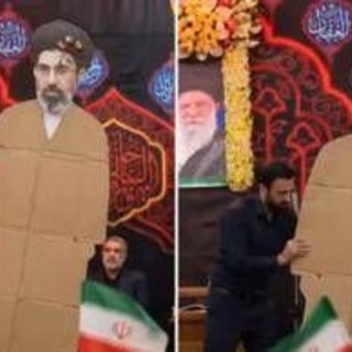 Iran, Mojtaba Khamenei è solo di cartone: vola il video meme