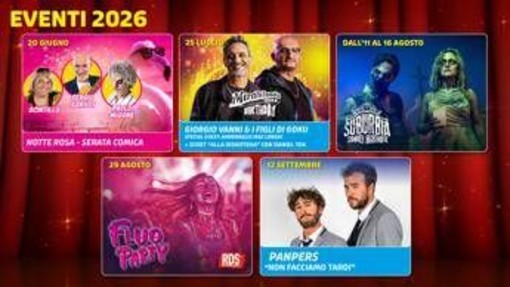 Mirabilandia, annunciato il calendario dell'estate tra eventi e nuove esperienze da brivido Mirabilandia, annunciato il calendario dell'estate tra eventi e nuove esperienze da brivido