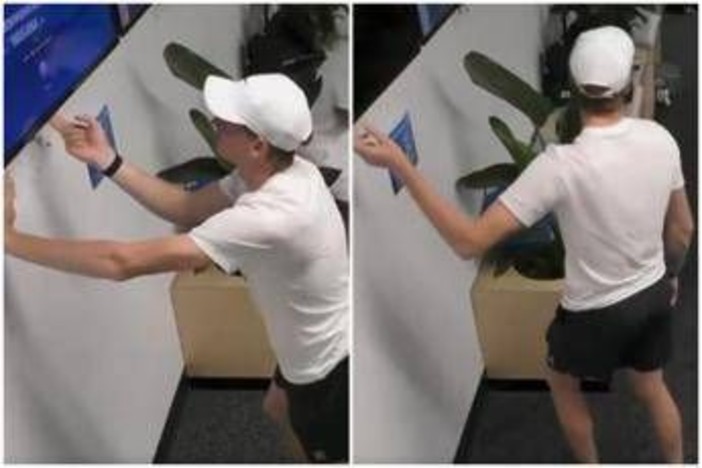 Sinner vuole vedere Musetti, ma 'litiga' con la tv agli Australian Open Sinner vuole vedere Musetti, ma 'litiga' con la tv agli Australian Open