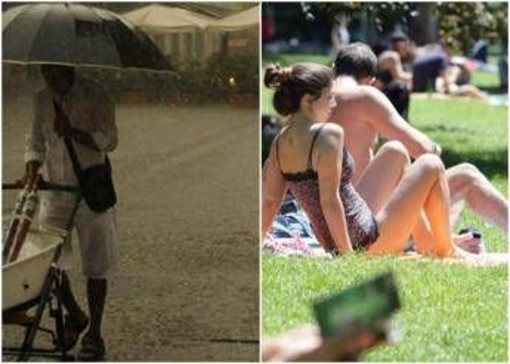 Diluvio di 48 ore su tre regioni e caldo fino a 34 gradi, ecco la perturbazione che spacca l'Italia Diluvio di 48 ore su tre regioni e caldo fino a 34 gradi, ecco la perturbazione che spacca l'Italia