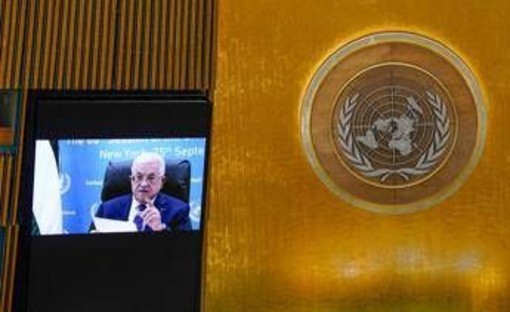 Abbas all'Onu: &quot;Pronti a governare Gaza, Hamas non deve avere un ruolo e no a uno Stato armato&quot;