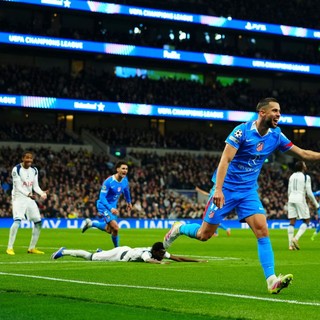 All’Atletico Madrid basta l’andata: ko 3-2 in casa Tottenham ma quarti centrati