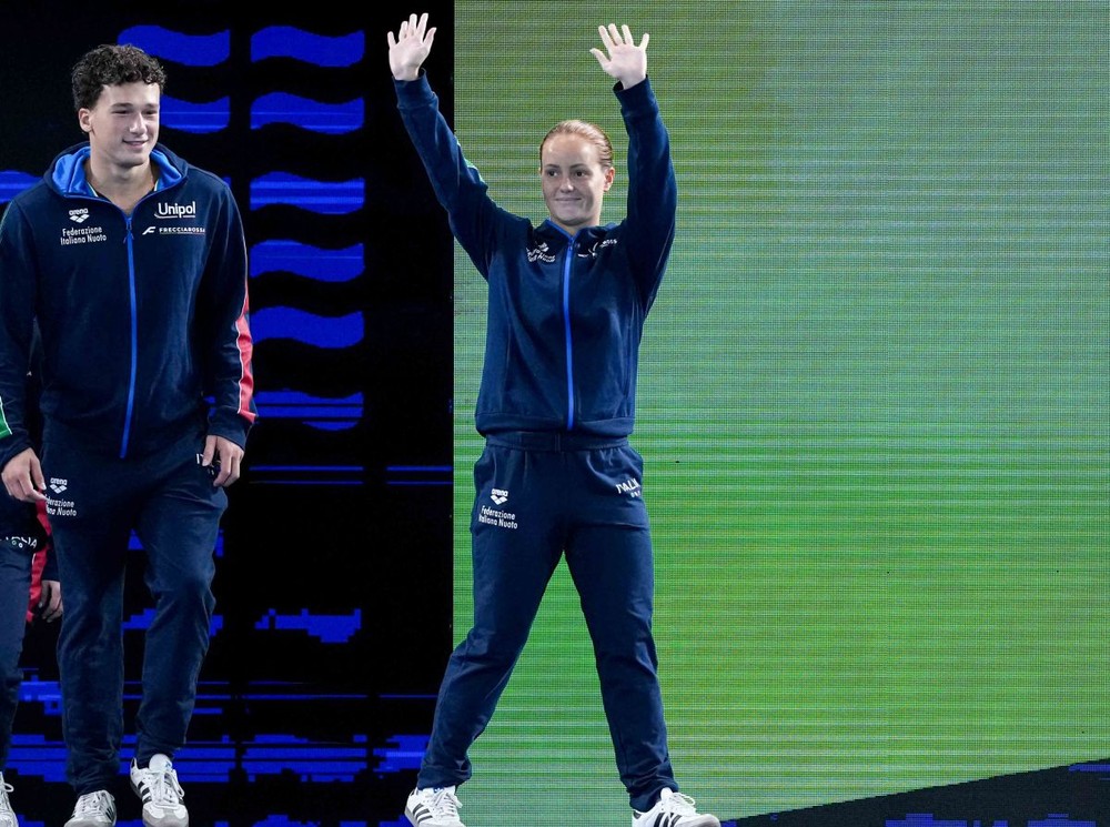 Tuffi, Santoro-Pellacani oro europeo nel trampolino 3 metri Tuffi, Santoro-Pellacani oro europeo nel trampolino 3 metri