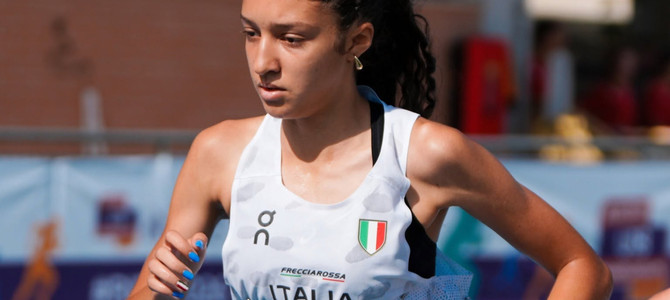 Yasmine Lazouzi. Foto: pagina fb Atletica Mondovì Yasmine Lazouzi. Foto: pagina fb Atletica Mondovì